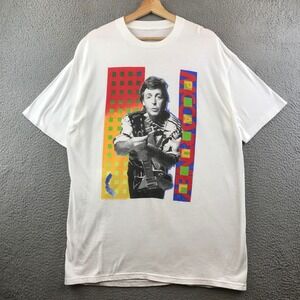 Vintage 1989/90 Paul McCartney World Tour T-Shirt Concert Tee size L